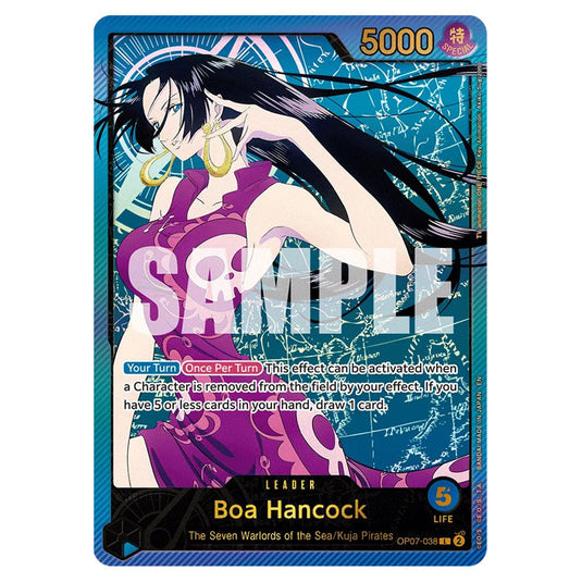 Boa Hancock OP07-038(EB02) card from the One Piece set Anime 25th Collection