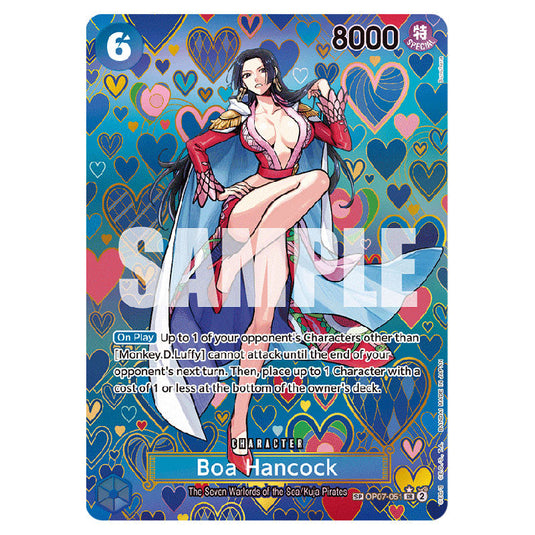 Boa Hancock OP07-051-(OP-09) card from the One Piece set Emperors In The New World