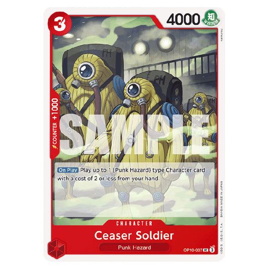 Ceaser Soldier OP10-007 card from the One Piece set Royal Blood