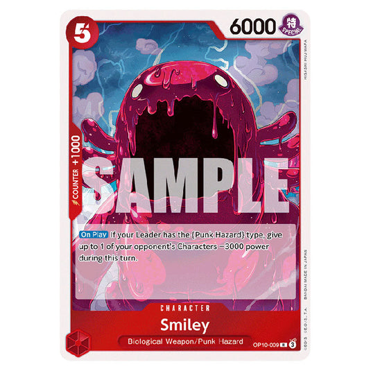 Smiley OP10-009 card from the One Piece set Royal Blood
