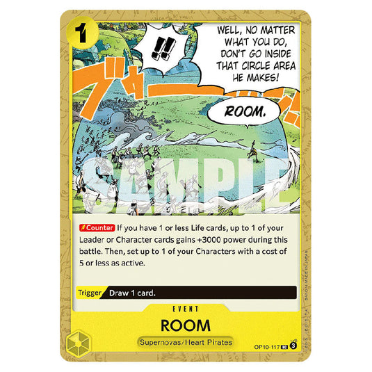 ROOM OP10-117 card from the One Piece set Royal Blood