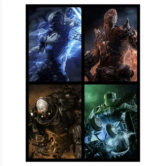 Outriders - Class Postcards (set of 4)