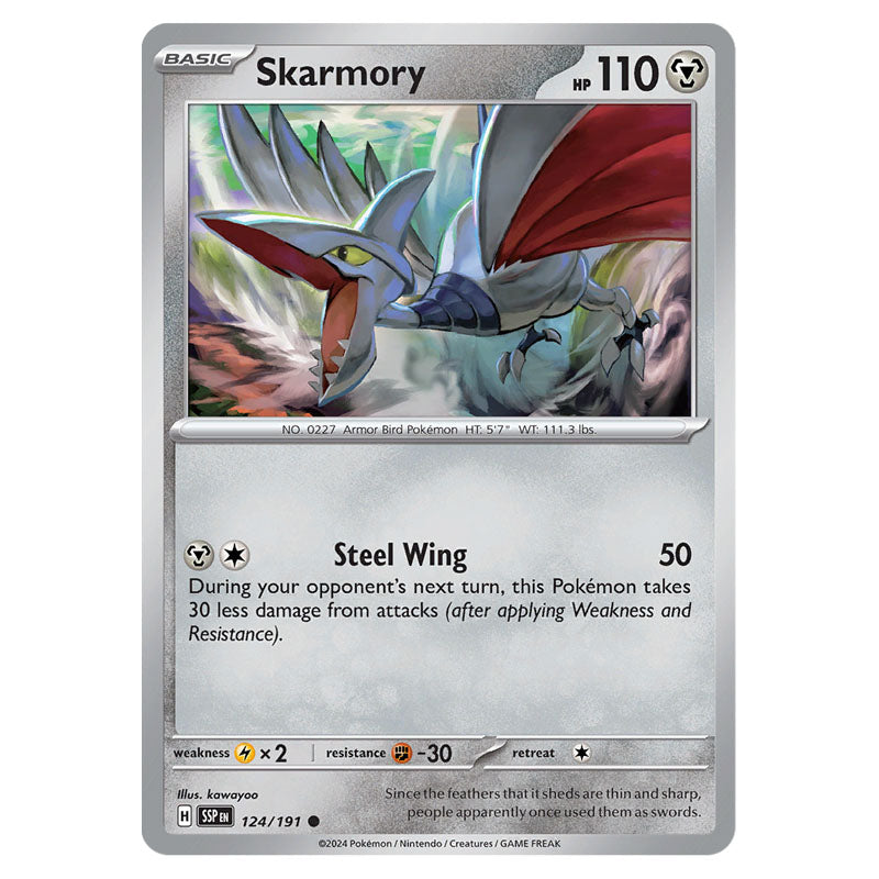 Pokemon - Scarlet & Violet - Surging Sparks - Skarmory