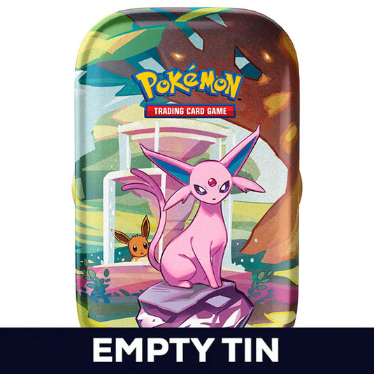 Pokemon - Scarlet & Violet - Prismatic Evolutions - Mini Tin - Espeon (Empty)