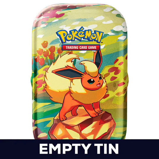 Pokemon - Scarlet & Violet - Prismatic Evolutions - Mini Tin - Flareon (Empty)