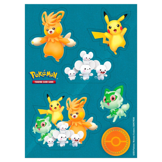 Pokemon - Paldea Adventure Chest - Sticker Sheet