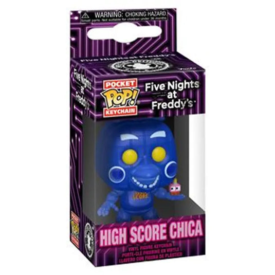Pocket POP! Keychain - FNAF Special Delivery - Series 7- High Score Chica - Keyring