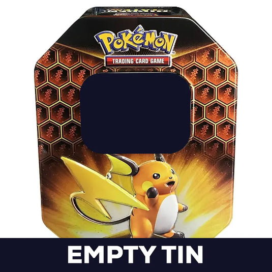 Pokemon - Hidden Fates Raichu - Empty Tin