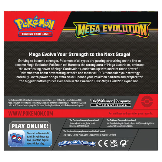 Pokemon - Mega Evolution - Base Set - Enhanced Booster Box (36 Boosters)