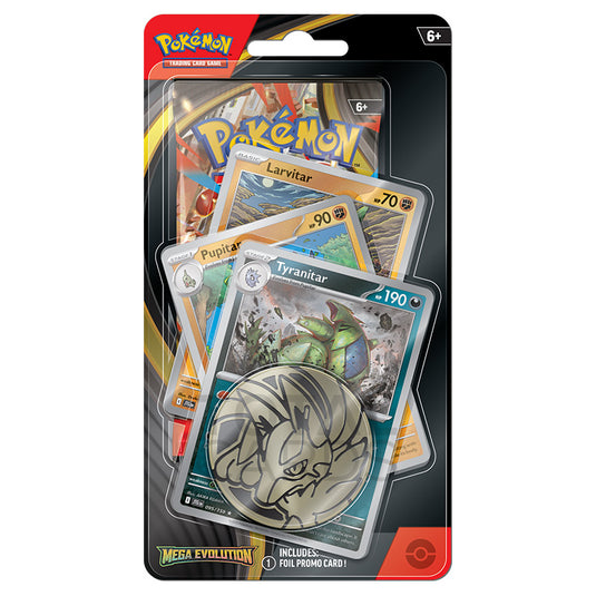 Pokemon - Mega Evolution - Base Set - Premium Checklane Blister - Tyranitar