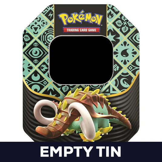 Pokemon - Paldean Fates - Empty Tin - Great Tusk
