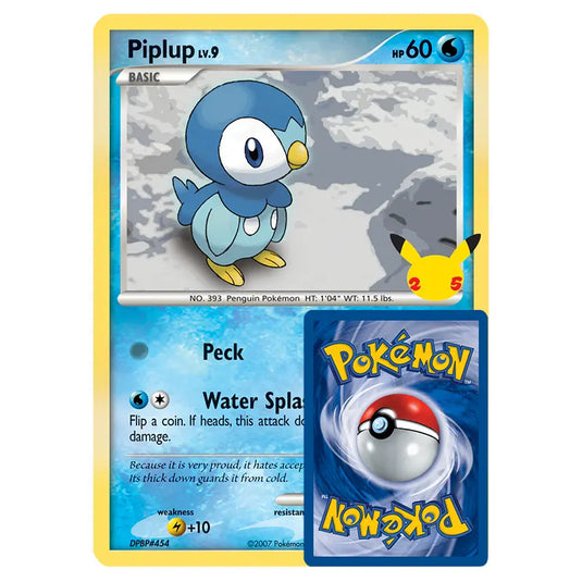 Pokemon - Piplup - Oversized Promo Card