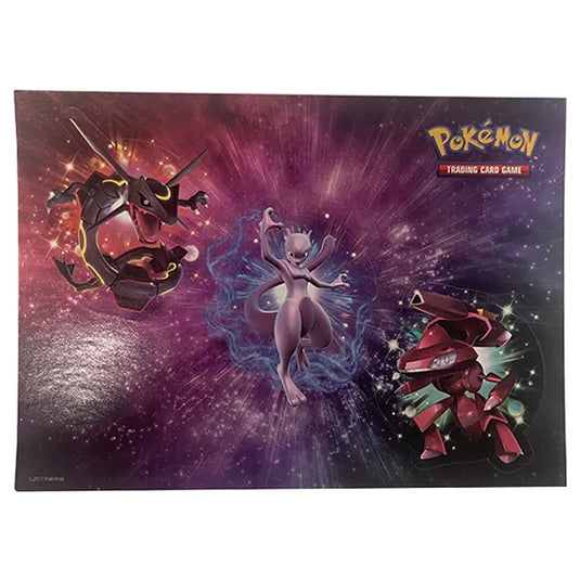 Pokemon - Shining Legends Collector Chest Tin - Stickers - Rayquaza, Mewtwo and Genesect