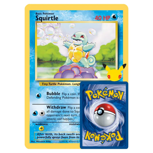 Pokemon - Squirtle - Oversized Promo Card