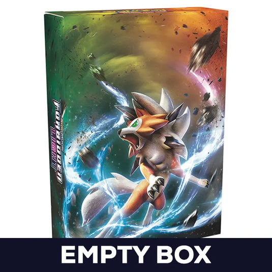 Pokemon - Sun & Moon - Forbidden Light - Lycanroc - Theme Deck - Empty Deck Box