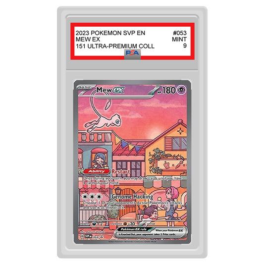 Pokemon - Scarlet & Violet - SV Black Star Promos - Mew - SVP053 (PSA 9 Graded Slab)