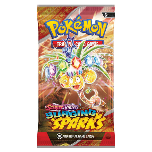 Pokemon Scarlet and Violet Surging Sparks Booster Pack alolan exeggutor