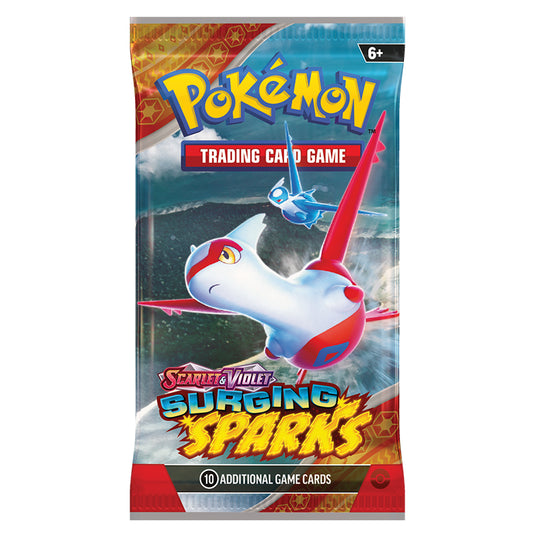 Pokemon Scarlet and Violet Surging Sparks Booster Pack latias