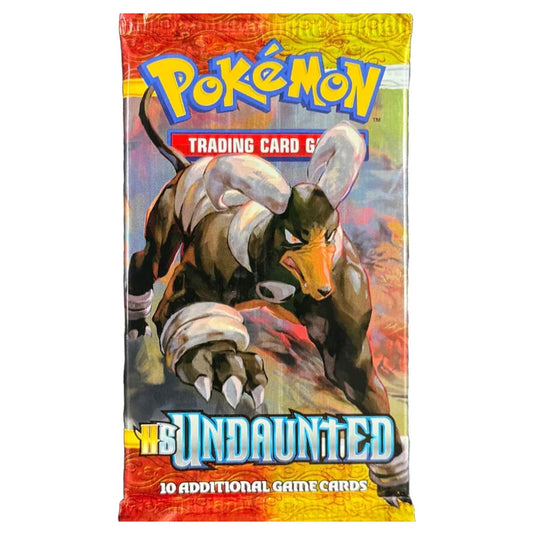 Pokemon - HeartGold & SoulSilver - Undaunted - Booster Pack (Unweighed)