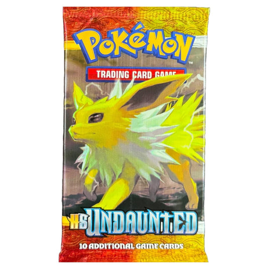 Pokemon - HeartGold & SoulSilver - Undaunted - Booster Pack (Unweighed)
