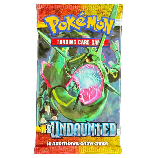 Pokemon - HeartGold & SoulSilver - Undaunted - Booster Pack (Unweighed)