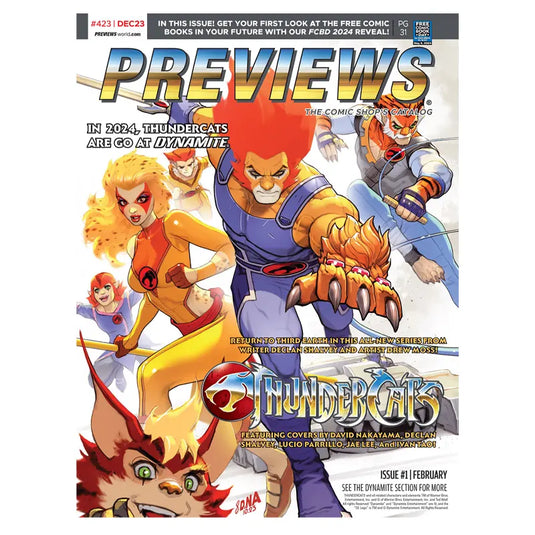 Previews Catalog #423 - December 2023