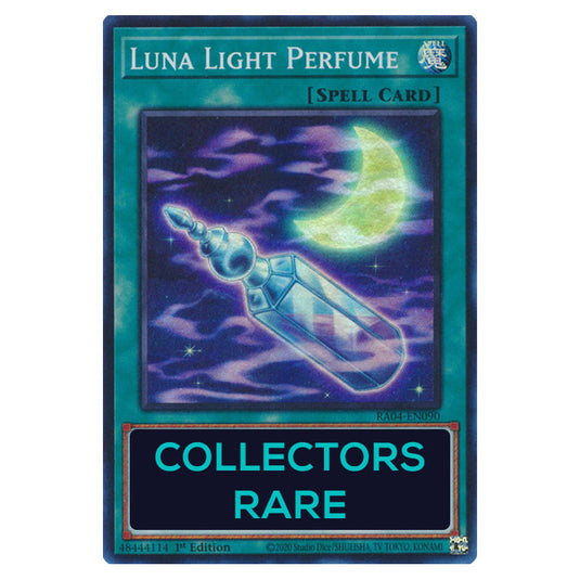 Luna Light Perfume RA04-EN090-CR card from the Yu-Gi-Oh! set Quarter Century Stampede