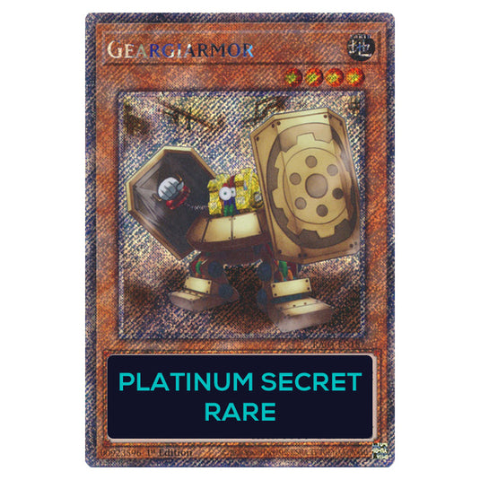 Geargiarmor RA04-EN187-PSR card from the Yu-Gi-Oh! set Quarter Century Stampede