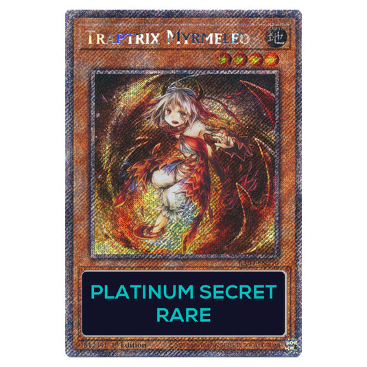Traptrix Myrmeleo RA04-EN210-PSR card from the Yu-Gi-Oh! set Quarter Century Stampede