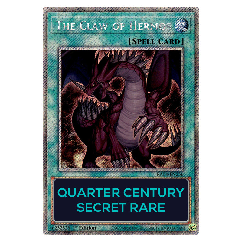 hermos yugioh card Yu-Gi-Oh! - Quarter Century Stampede