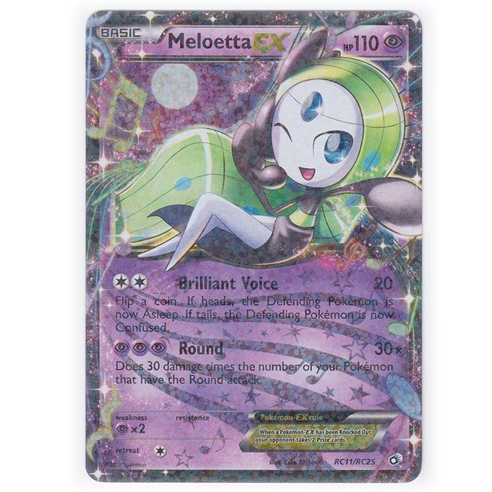 Pokemon - Radiant Collection - Meloetta-EX - RC11 Pokemon - Radiant Collection - Meloetta-EX - RC11