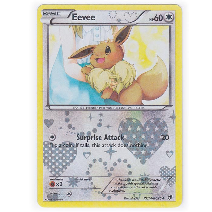 Pokemon - Radiant Collection - Eevee - RC14 Pokemon - Radiant Collection - Eevee - RC14
