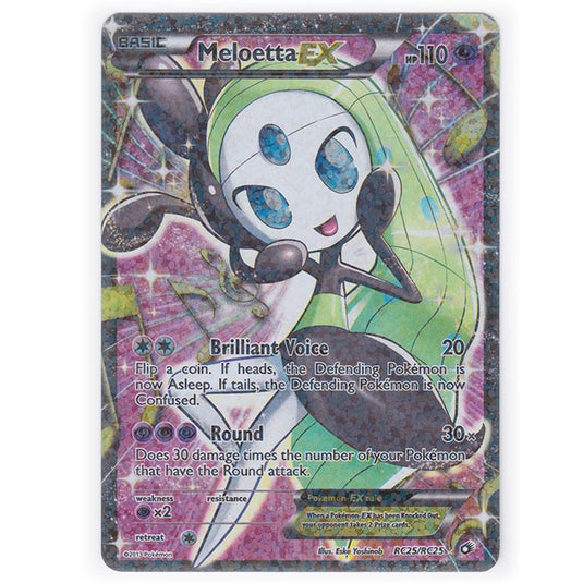Pokemon - Radiant Collection - Meloetta-EX - RC25