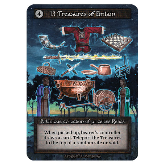 13 Treasures of Britain card from the Sorcery: Contested Realm set Arthurian Legends