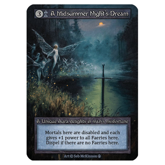 A Midsummer Night's Dream card from the Sorcery: Contested Realm set Arthurian Legends