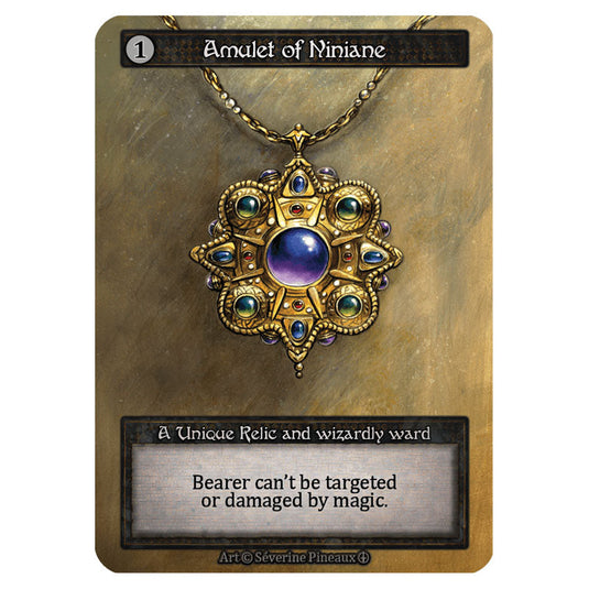 Amulet of Niniane card from the Sorcery: Contested Realm set Arthurian Legends