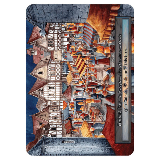 Annual Fair card from the Sorcery: Contested Realm set Arthurian Legends