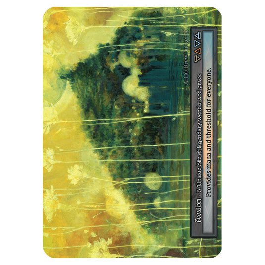 Avalon card from the Sorcery: Contested Realm set Arthurian Legends