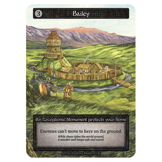 Bailey card from the Sorcery: Contested Realm set Arthurian Legends