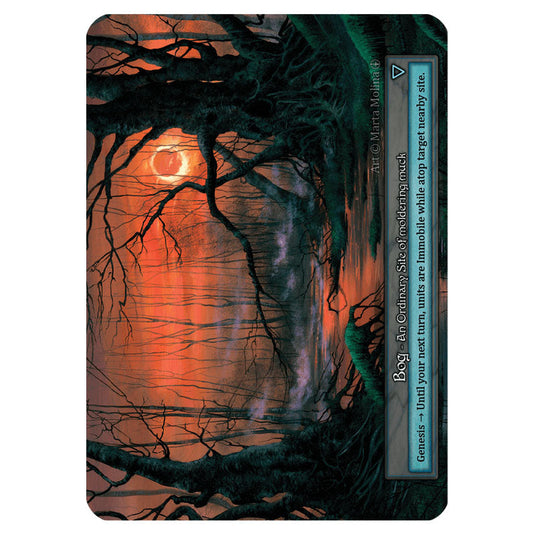 Bog card from the Sorcery: Contested Realm set Arthurian Legends