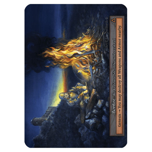 Bonfire card from the Sorcery: Contested Realm set Arthurian Legends