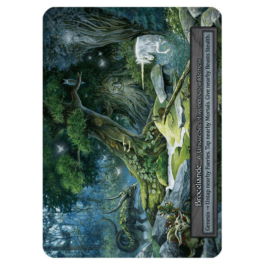 Brocéliande card from the Sorcery: Contested Realm set Arthurian Legends