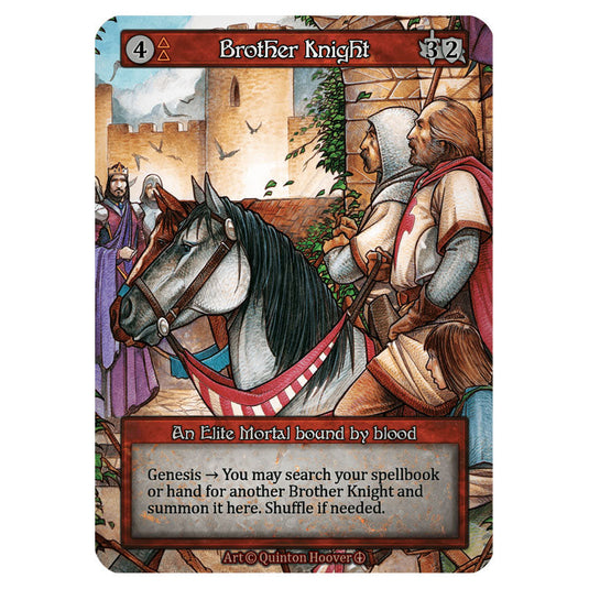 Brother Knight card from the Sorcery: Contested Realm set Arthurian Legends