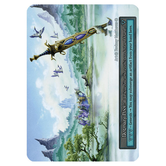 Dozmary Pool card from the Sorcery: Contested Realm set Arthurian Legends