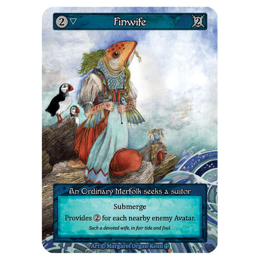 Finwife card from the Sorcery: Contested Realm set Arthurian Legends