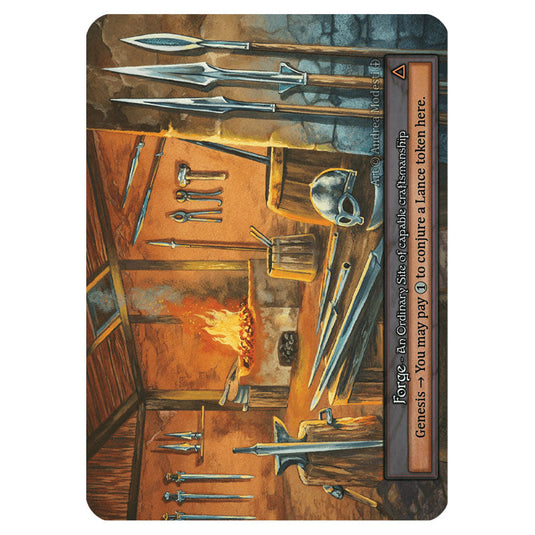 Forge card from the Sorcery: Contested Realm set Arthurian Legends
