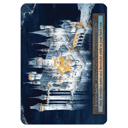 Joyous Garde card from the Sorcery: Contested Realm set Arthurian Legends