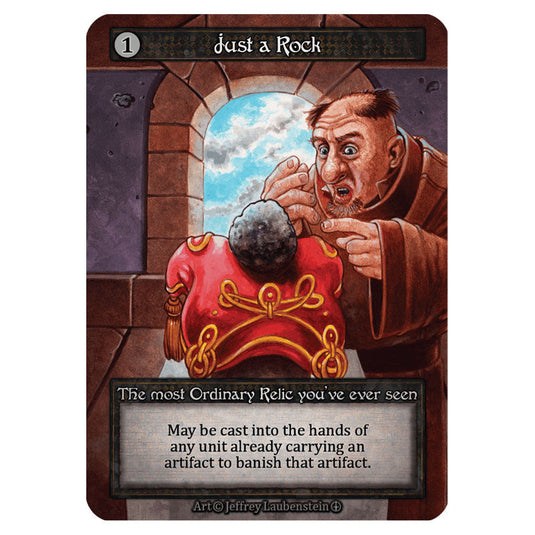 Just a Rock card from the Sorcery: Contested Realm set Arthurian Legends