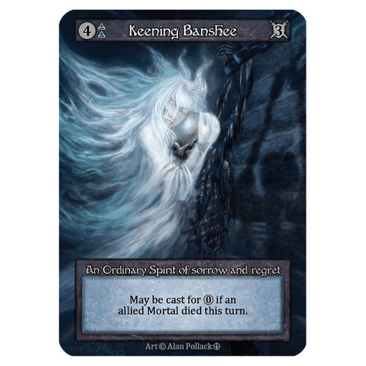 Keening Banshee card from the Sorcery: Contested Realm set Arthurian Legends