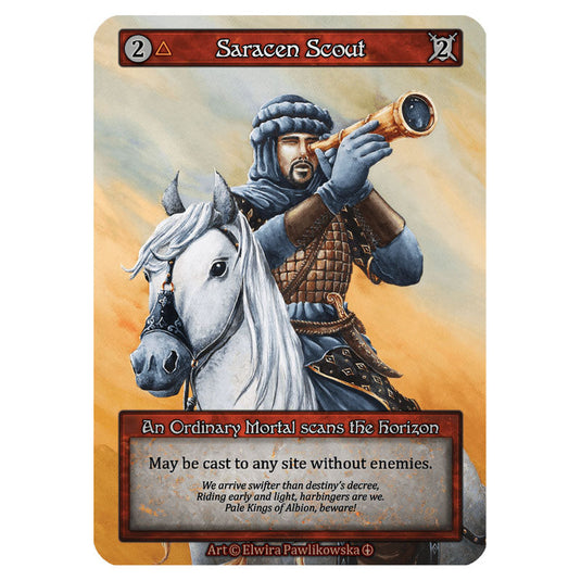 Saracen Scout card from the Sorcery: Contested Realm set Arthurian Legends